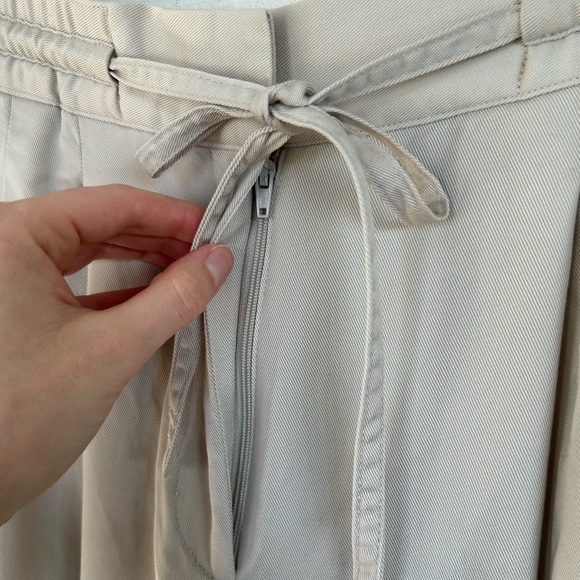 Club Monaco Elasticized Wide Leg Pant 100% Lyocell Size Small - Picture 6 of 15